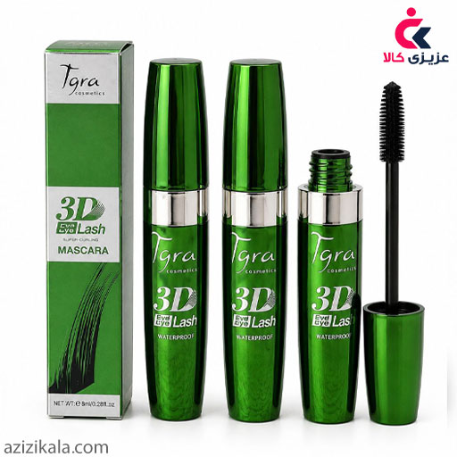 ریمل تایرا Tyra سبز حجم دهنده مدل 3D